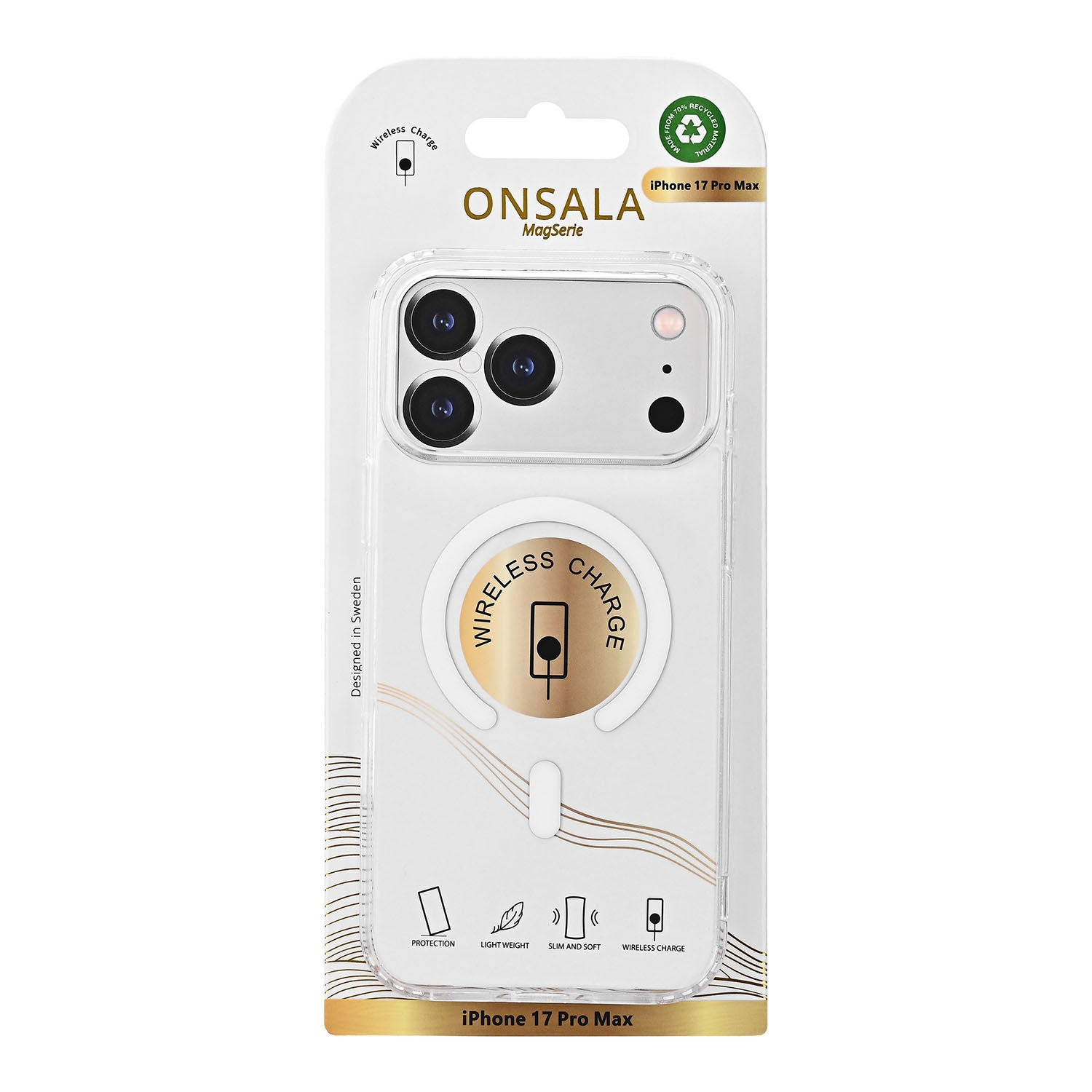 Onsala Phone Case MagSeries Transparent - iPhone 17 Pro Max/18 Pro Max – image 2