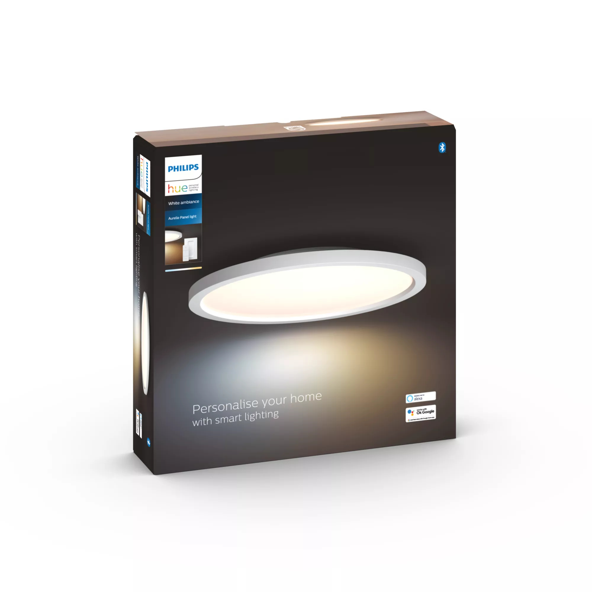 Philips by Signify Philips Hue White ambience Aurelle Hue Round Panel Light – image 2