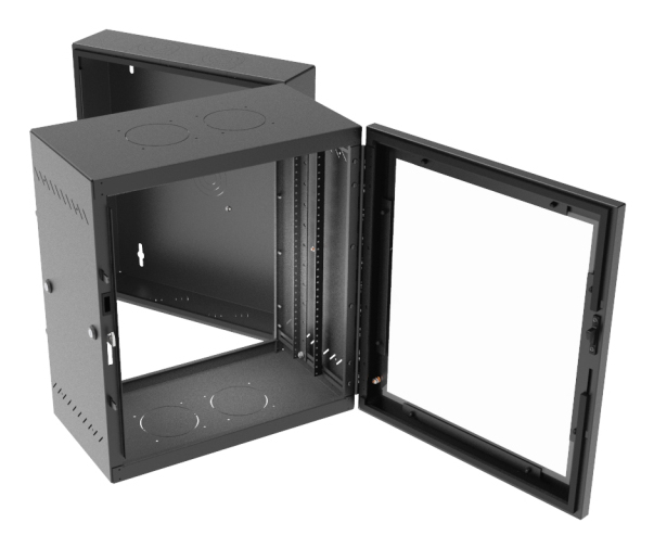 Vertiv GL2418WMP-B-00 rack cabinet 12U Wall mounted rack Black – image 3