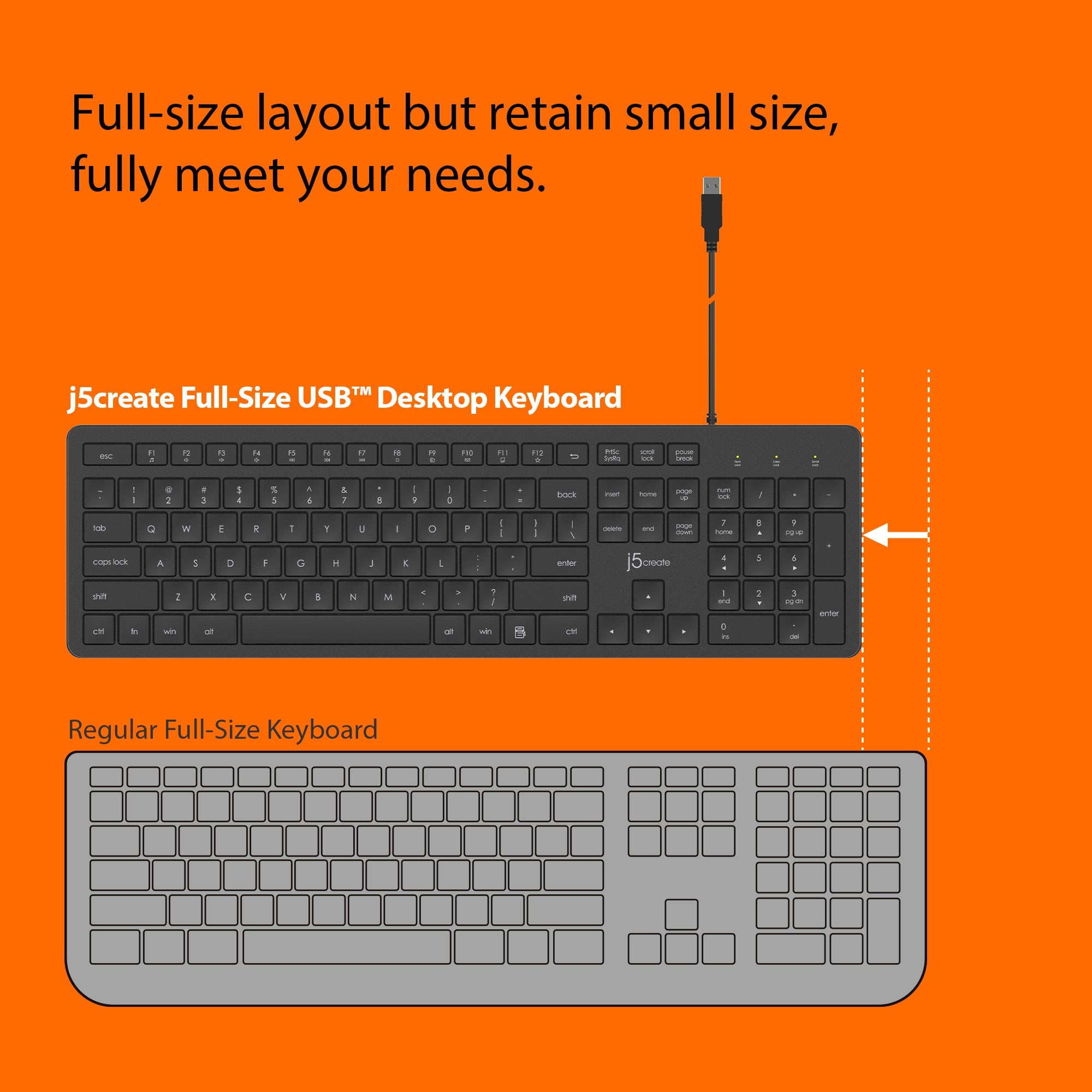 j5create JIKMU115 keyboard Mouse included Office USB Black – image 7