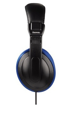 Hama HK-3051 Headphones Wired Head-band Black, Blue – image 2