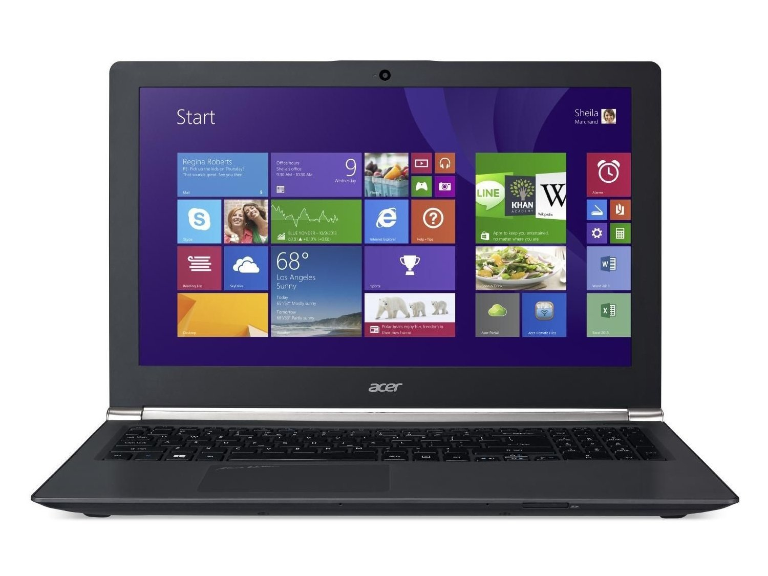 Acer Aspire V Nitro VN7-571G-752H Intel® Core™ i7 i7-5500U Laptop