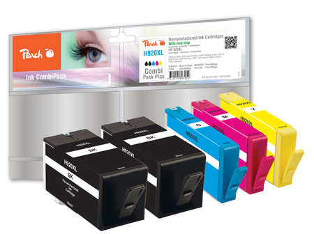 Peach PI300-404 ink cartridge 5 pc(s) Black, Cyan, Magenta, Yellow