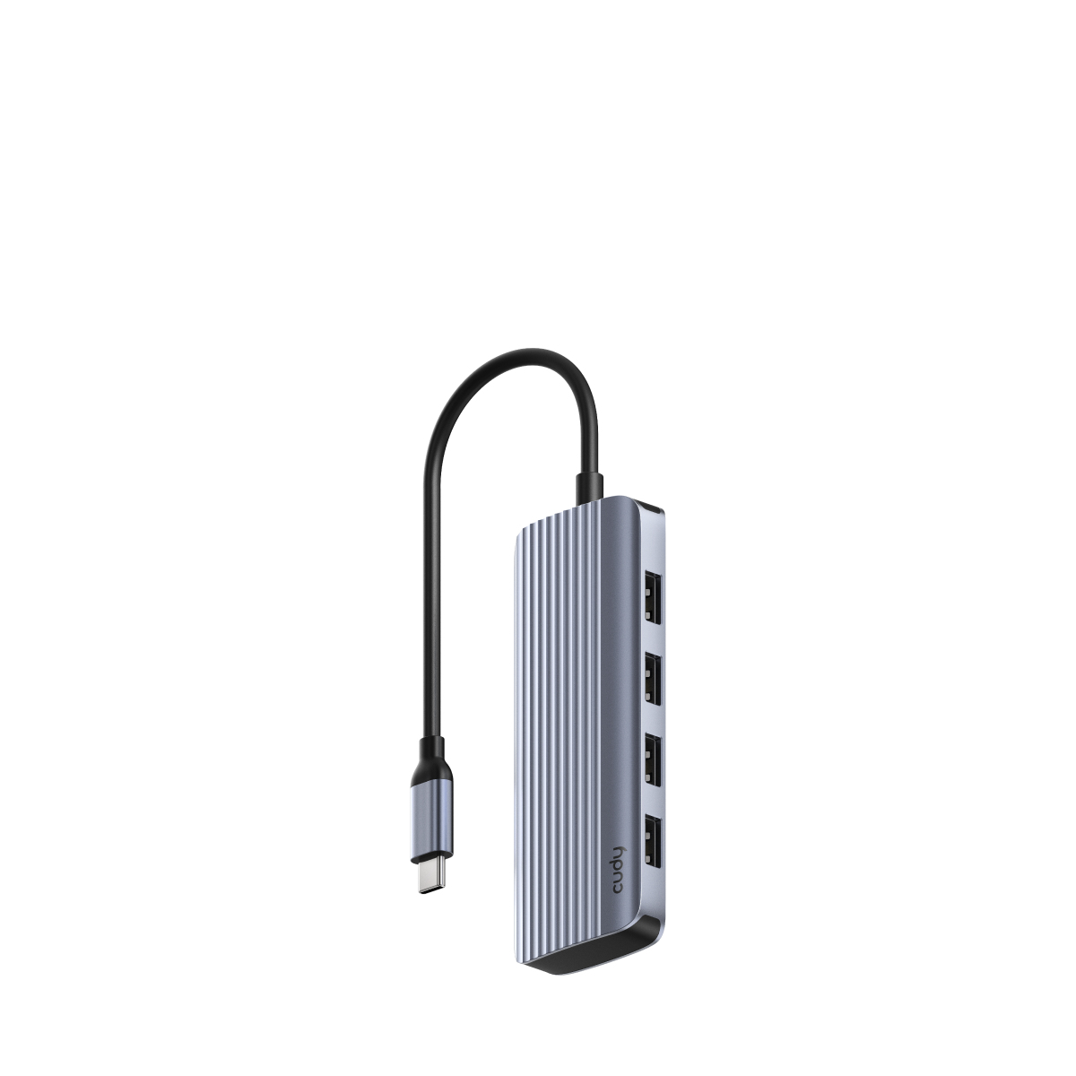 Cudy UH500 laptop dock/port replicator USB 3.2 Gen 1 (3.1 Gen 1) Type-C Grey, Silver – image 1