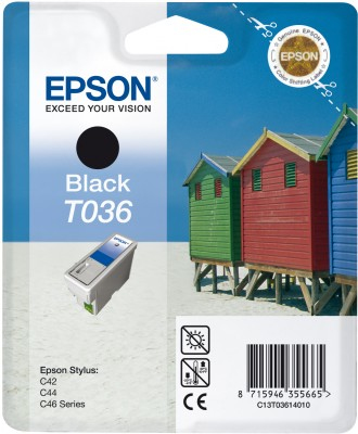 Epson T036 Black Ink Cartridge (Beach Huts) – image 2