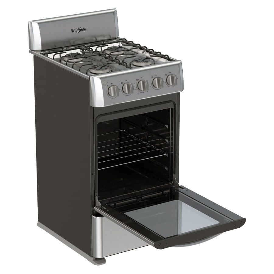 Whirlpool WWR3000S cooker Freestanding cooker Gas Grey – image 6