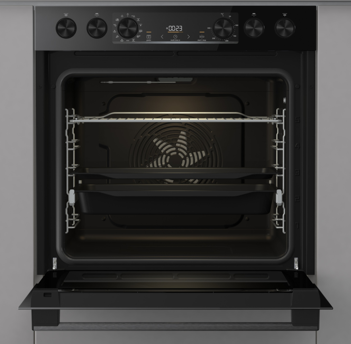 Gorenje BCS737DBGOT 77 L Black – image 2