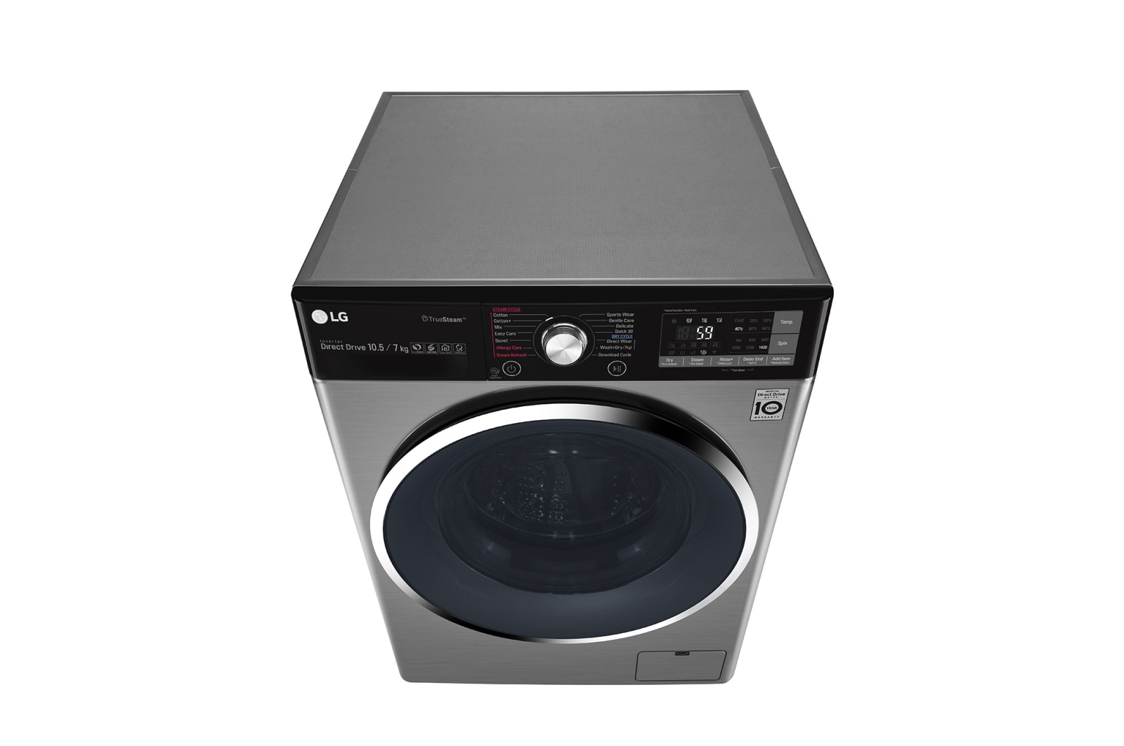 LG F4J9JHP2TD washer dryer Freestanding Front-load Stainless steel – image 5