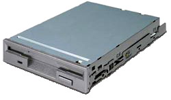 NEC FDD NEC 1.44Mb Diskdrive Silver