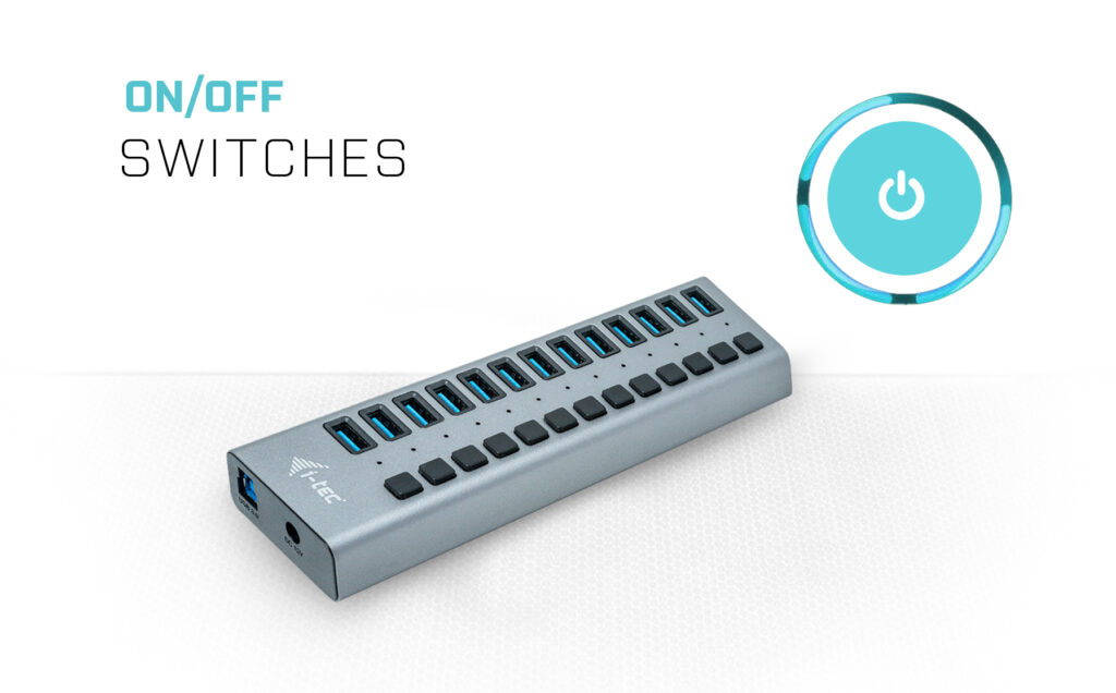 i-tec USB 3.0 Charging HUB 13port + Power Adapter – image 6
