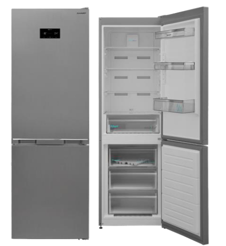 Sharp SJ-BA09RHXLC-EU Libera installazione 294 L C Acciaio inox