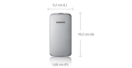 Samsung C3520 6.1 cm (2.4") 97.3 g Silver – image 4