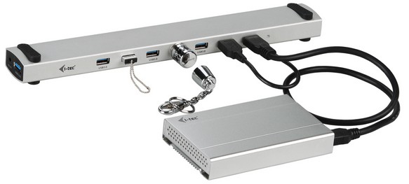 i-tec U3HUBSTAND7 interface hub 5000 Mbit/s – image 3