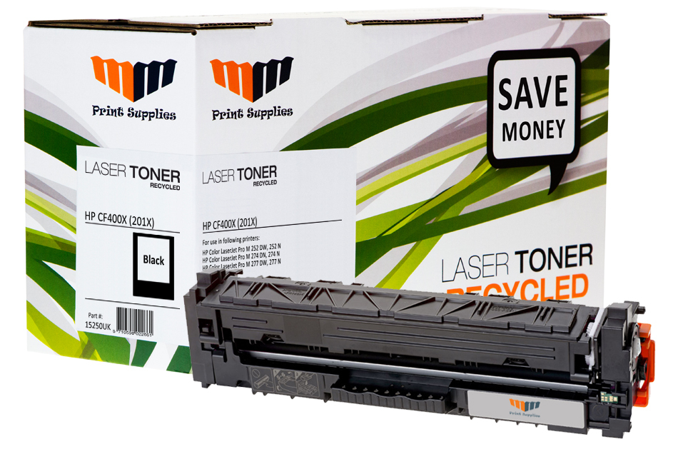 MM Black Lasertoner (CF400X / 201X)