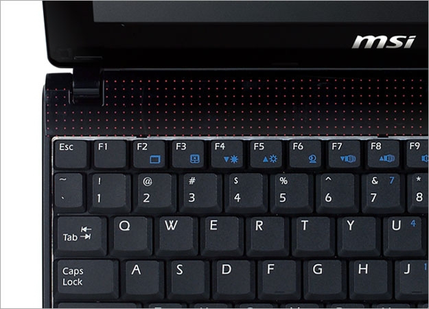 MSI Wind U123-004US netbook Intel Atom® N280 – image 5