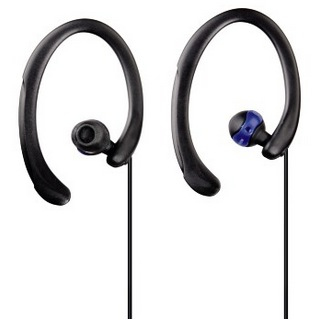 Hama EAR5112BK/BL Headphones Wired Ear-hook Black, Blue – image 1