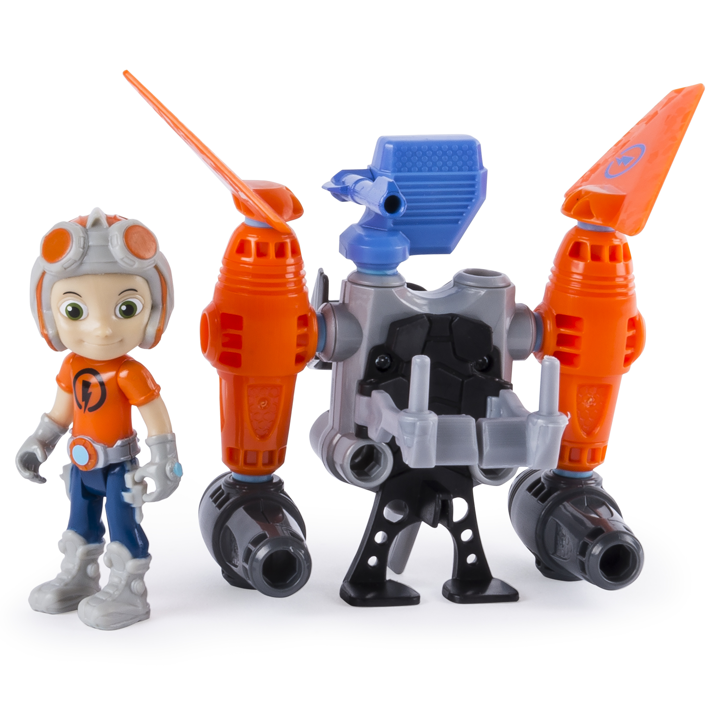 Resim Rusty Rivets Core Build Bina Figürü Çok Renkli