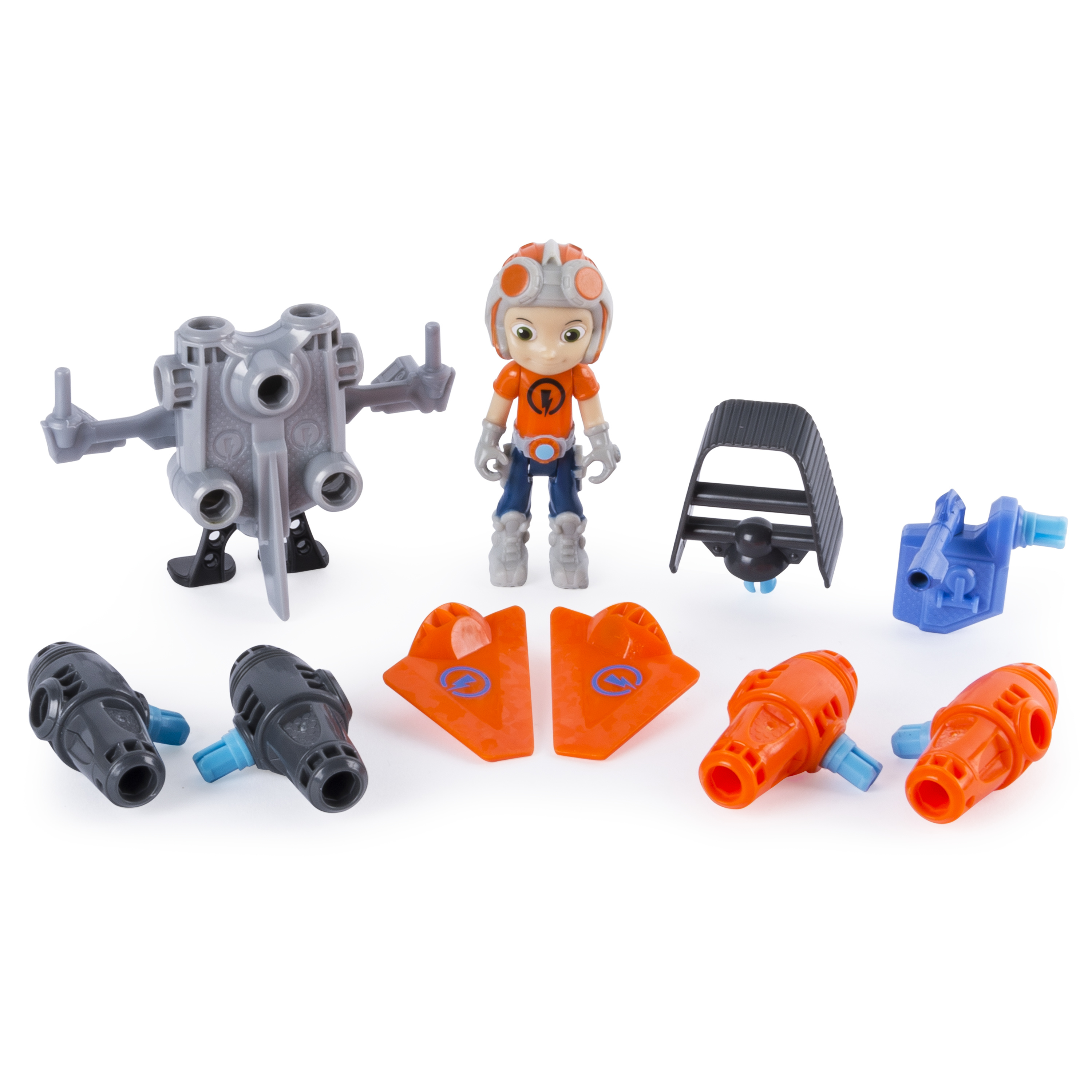 Resim Rusty Rivets Core Build Bina Figürü Çok Renkli