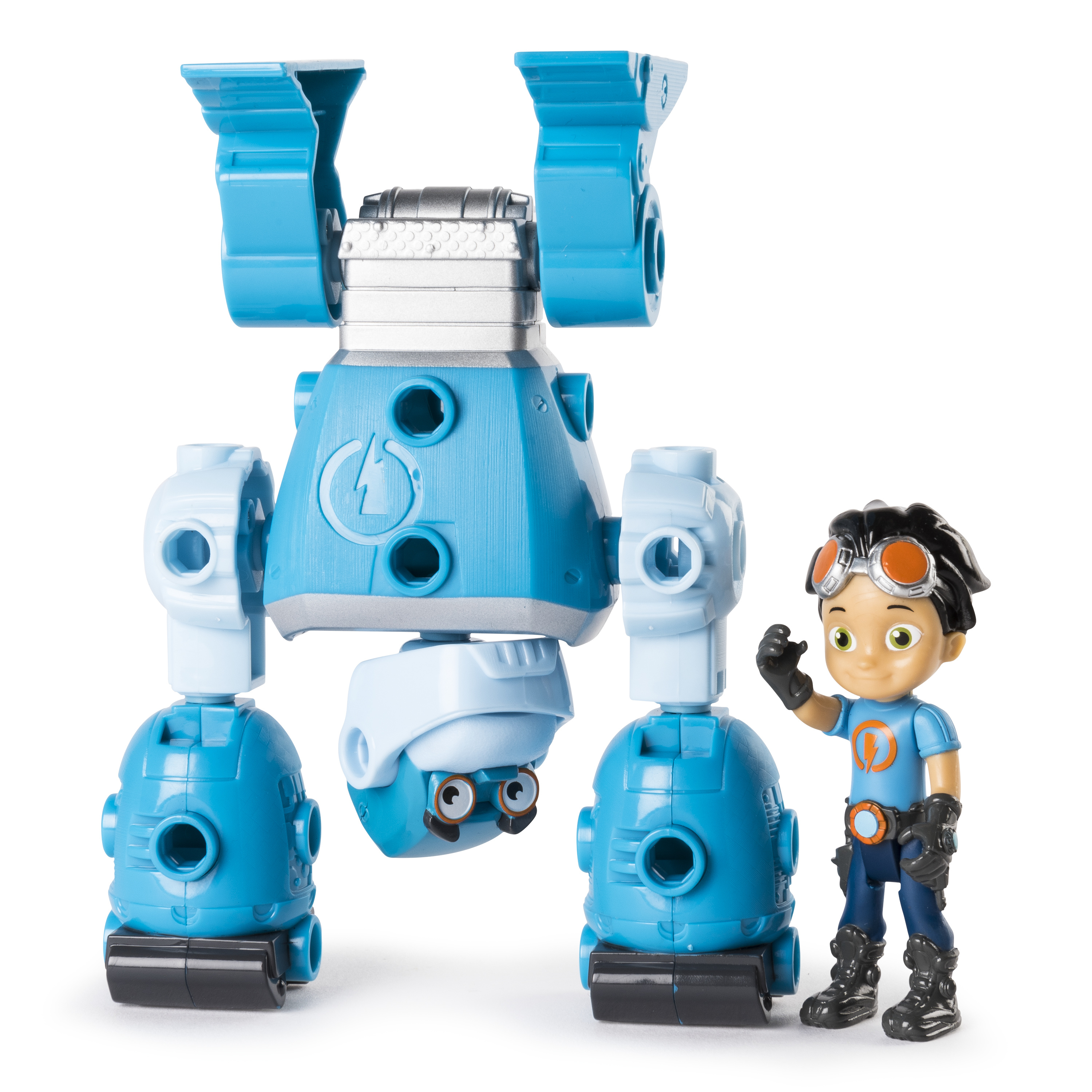 Resim Rusty Rivets Core Build Bina Figürü Çok Renkli