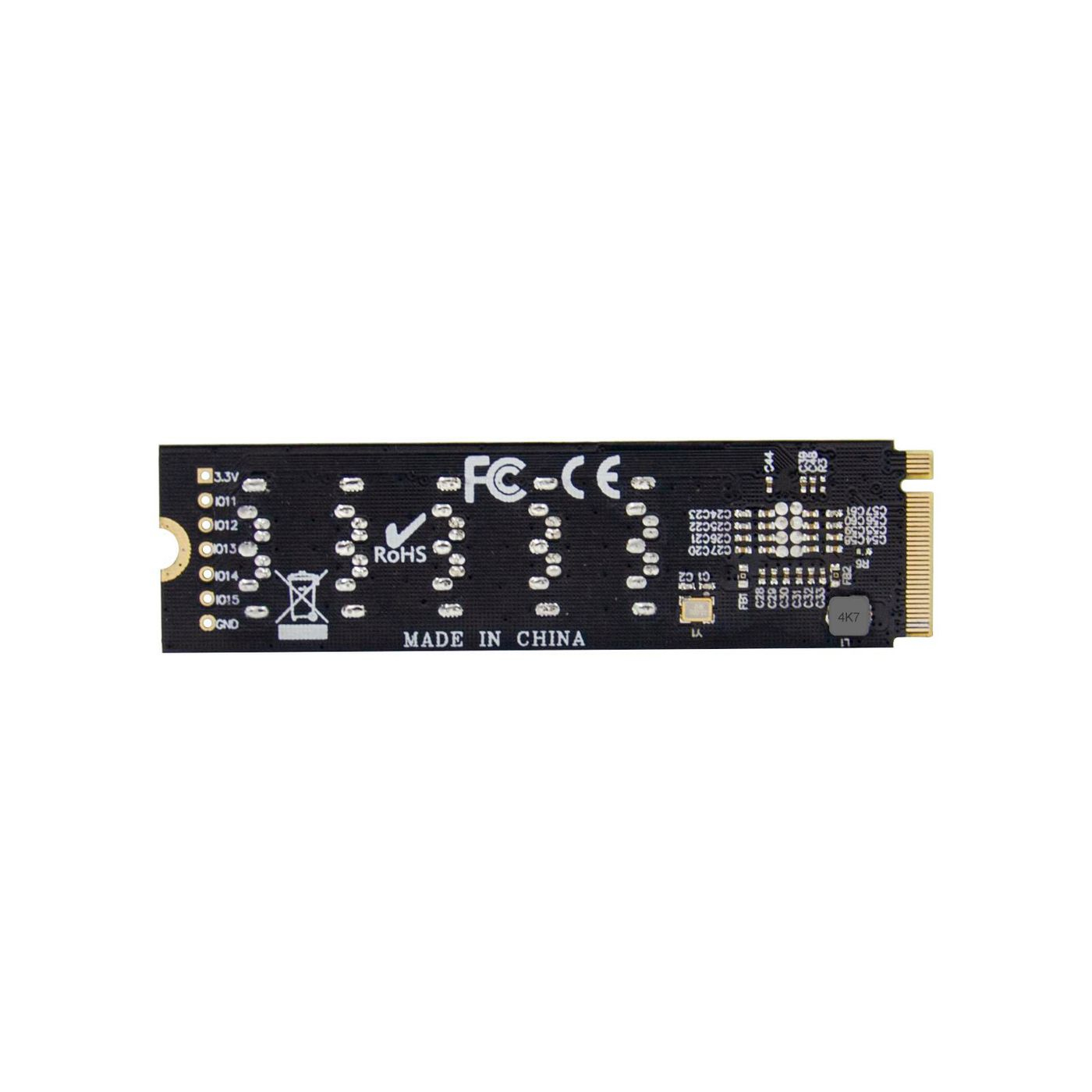 Microconnect MC-M.2-JMB585 interface cards/adapter Internal – image 6