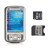 HP iPAQ rw6815 Personal Messenger and 1GB mini SD card