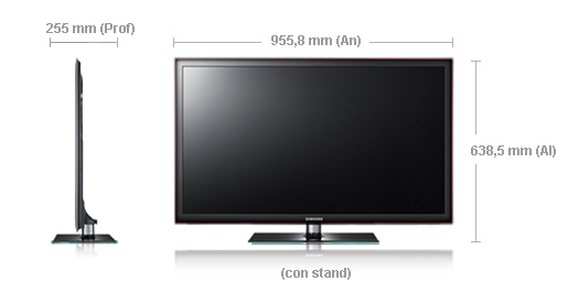 Samsung UE40D5500RH 101.6 cm (40") Full HD 300 cd/m² Black – image 4