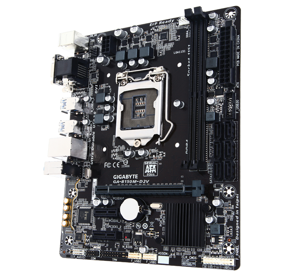 GIGABYTE GA-B150M-D2V rev. 1.0 – image 3