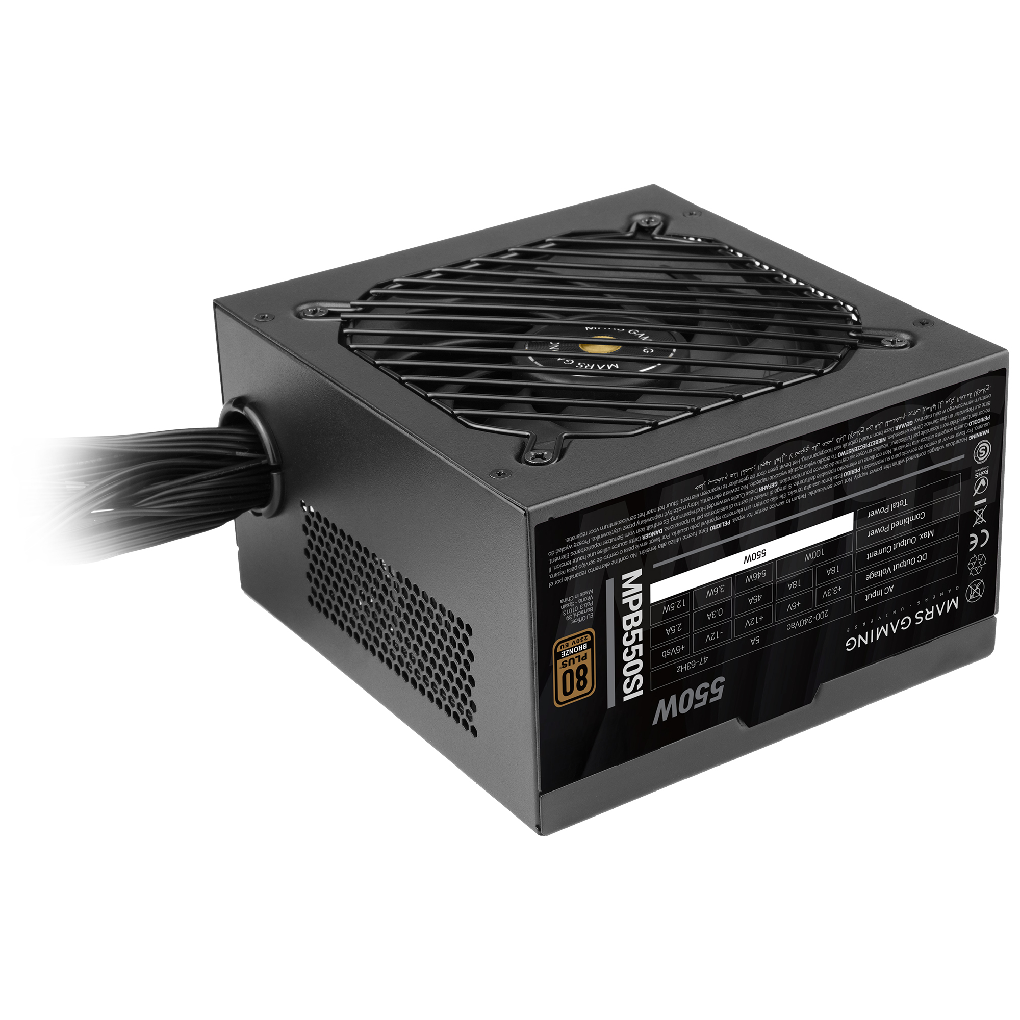Mars Gaming MPB550SI power supply unit – image 3