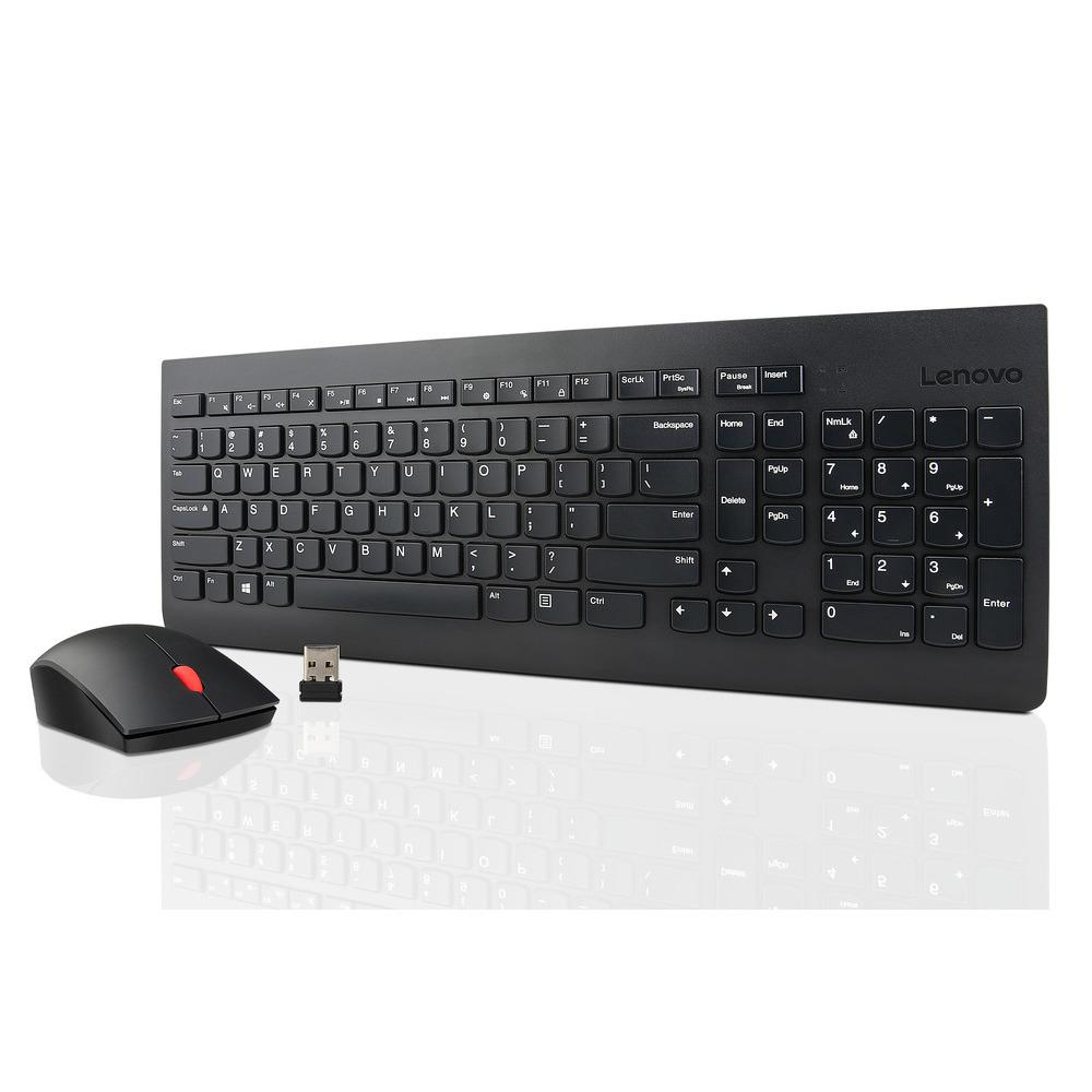 Lenovo 4X30M39471 keyboard Mouse included Home RF Wireless AZERTY French Black