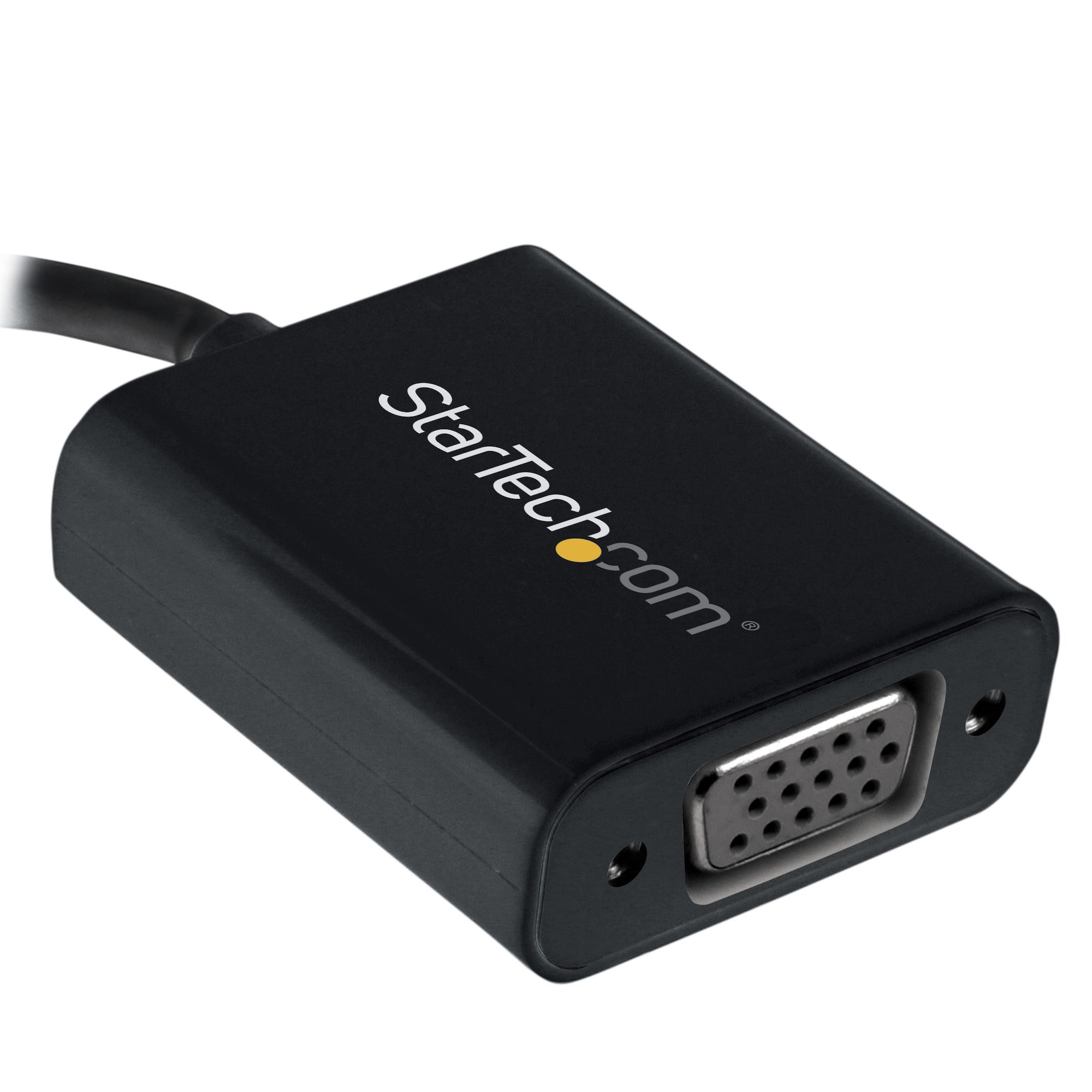 StarTech.com USB-C to VGA Adapter - Black - 1080p - Video Converter For Your MacBook Pro - USB C to VGA Display Dongle - Upgraded Version is CDP2VGAEC – image 3