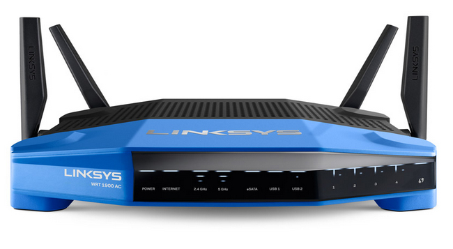 Linksys WRT1900AC wireless router Dual-band (2.4 GHz