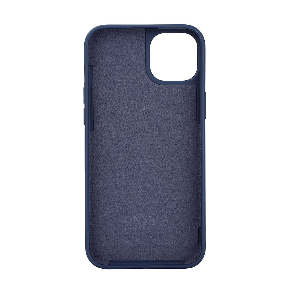 Onsala Phone Case with Silicone Feel MagSeries Dark Blue - iPhone 15 Plus – image 3