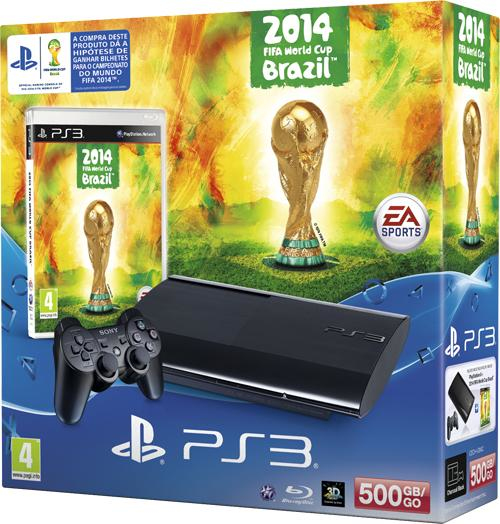 Sony Interactive Entertainment PlayStation 3 500GB + FIFA World Cup 2014