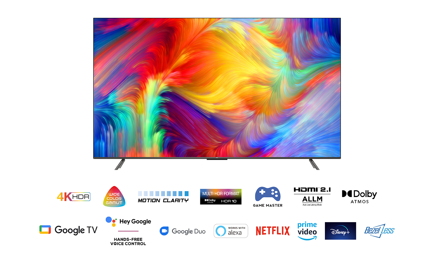 TCL P73 P735 165.1 cm (65") 4K Ultra HD Smart TV Wi-Fi Black – image 6