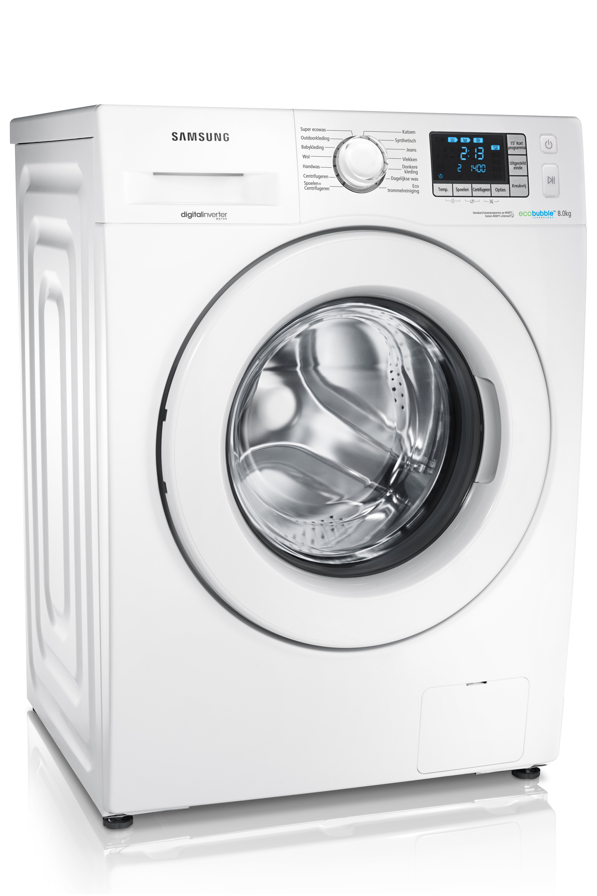 Samsung WF80F5E3P4W washing machine Front-load – image 3