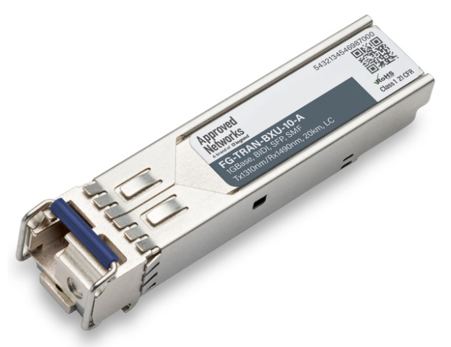 Legrand FG-TRAN-BXU-10-A network transceiver module Fiber optic 1000 Mbit/s SFP