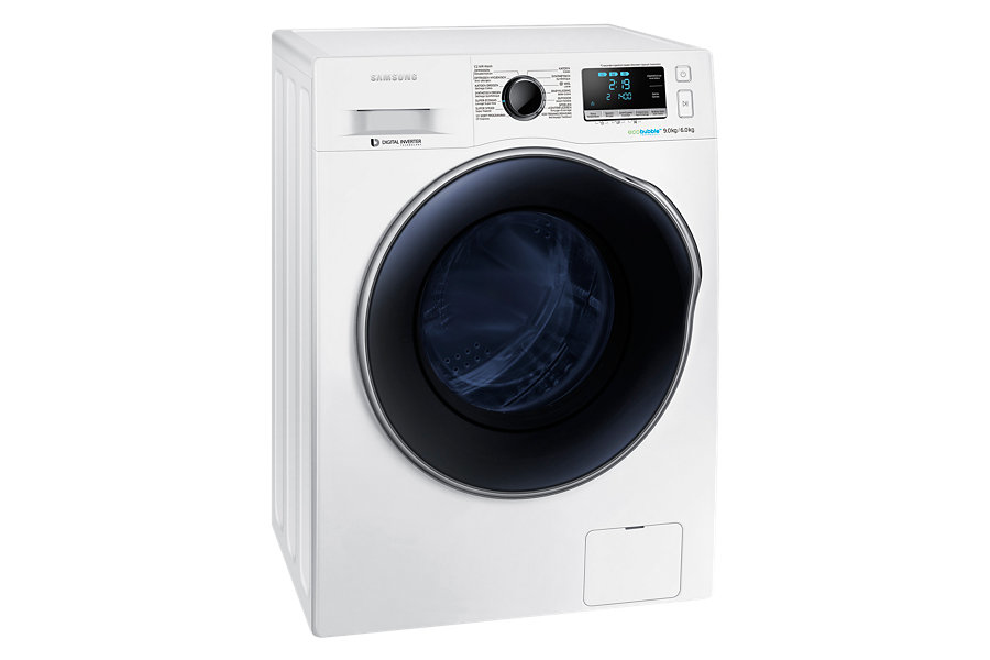 Samsung WD91J6400AW washer dryer Freestanding Front-load White – image 3