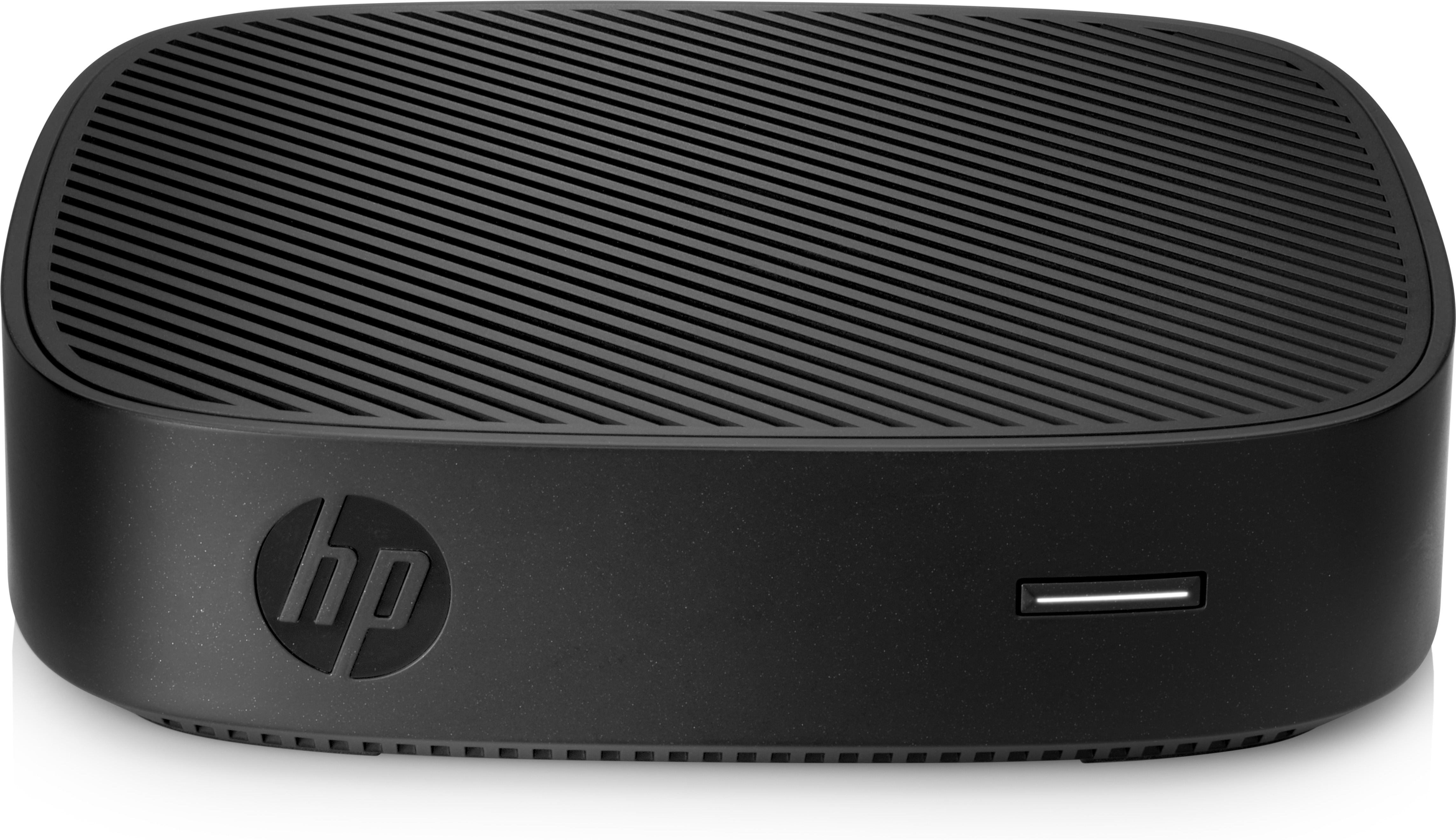 HP t430 - Thin client - DTS - 1 x Celeron N4000 / 1.1 GHz - RAM 4 GB - flash - eMMC 32 GB - UHD Graphics 600 - GigE - Win 10 IOT Enterprise 64-bit - monitor: none - keyboard: US