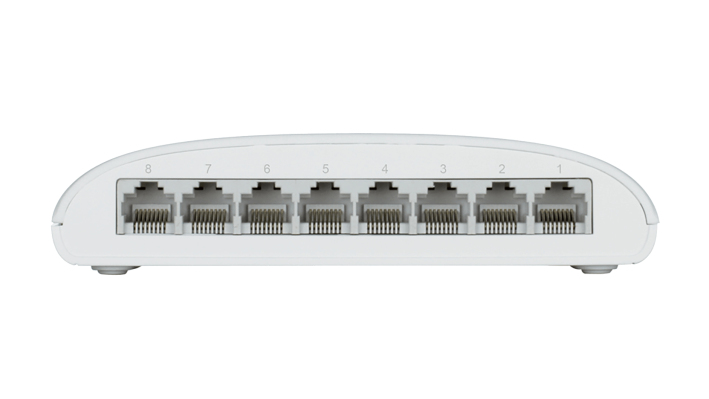 D-Link DGS-1008D Gigabit Ethernet (10/100/1000) White – image 2
