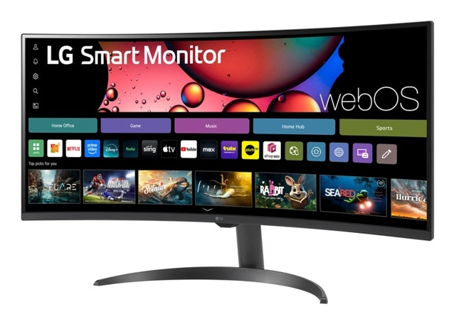 LG 34SR60QC-B computer monitor – image 3