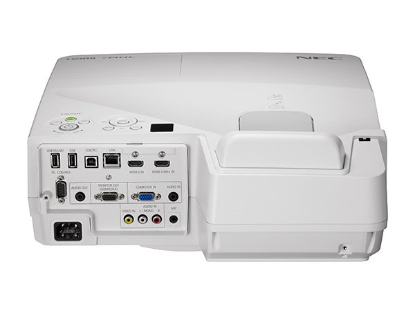 NEC UM352Wi-MT Ultra short throw projector 3500 ANSI lumens 3LCD WXGA (1280x800) White – image 5