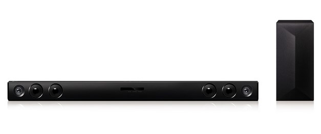 LG LAS453B soundbar speaker Black 2.1 channels – image 1