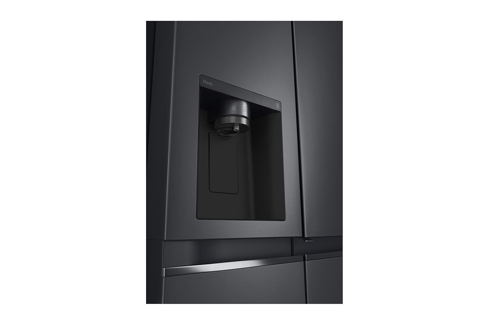 LG GSJV80MCLF side-by-side refrigerator Freestanding – image 8