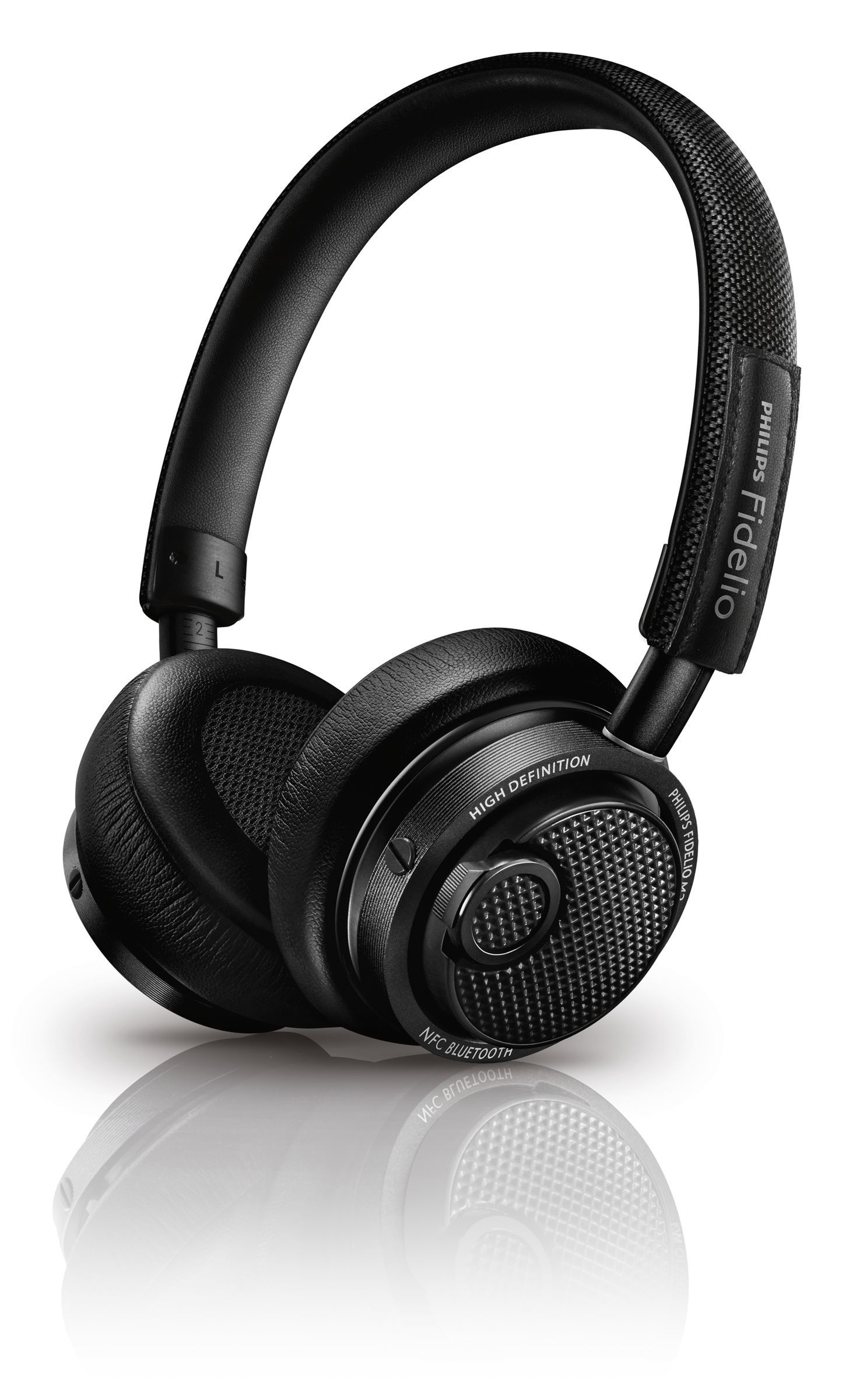 Philips Fidelio Fidelio M2BTBK/27 headphones/headset Wired & Wireless Head-band Bluetooth Black – image 2