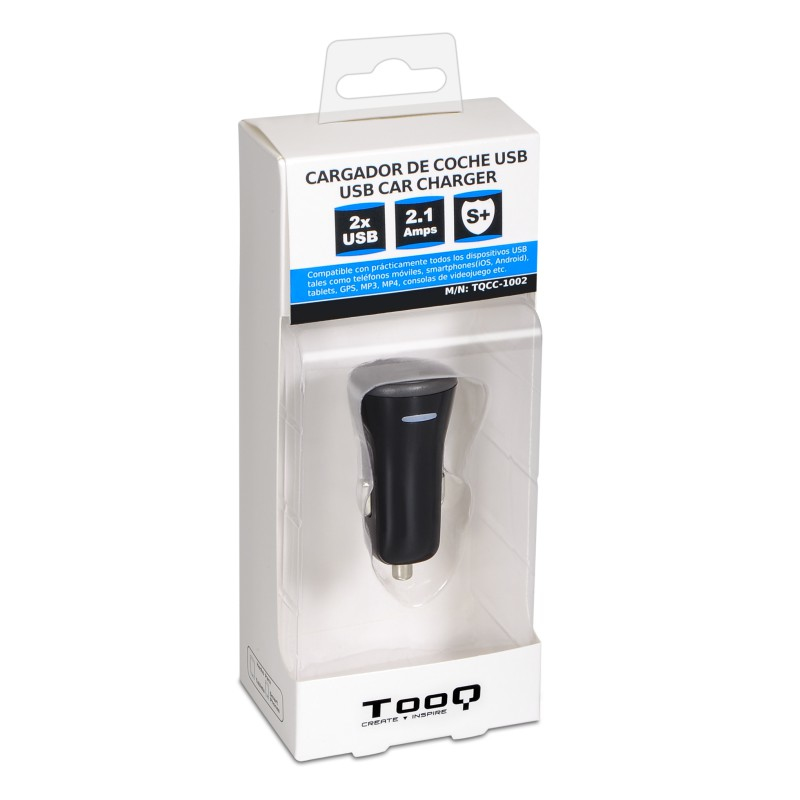 TooQ TQCC-1002 mobile device charger Universal Black Cigar lighter Auto – image 3