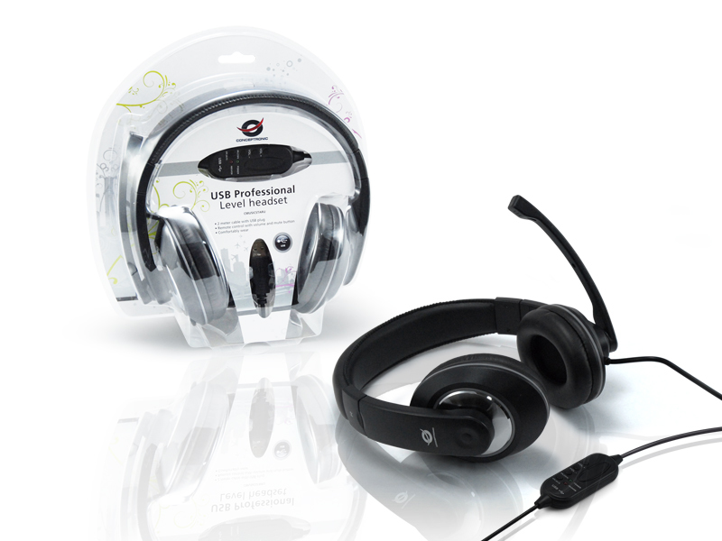 Conceptronic USB Professional Level Headset – image 6