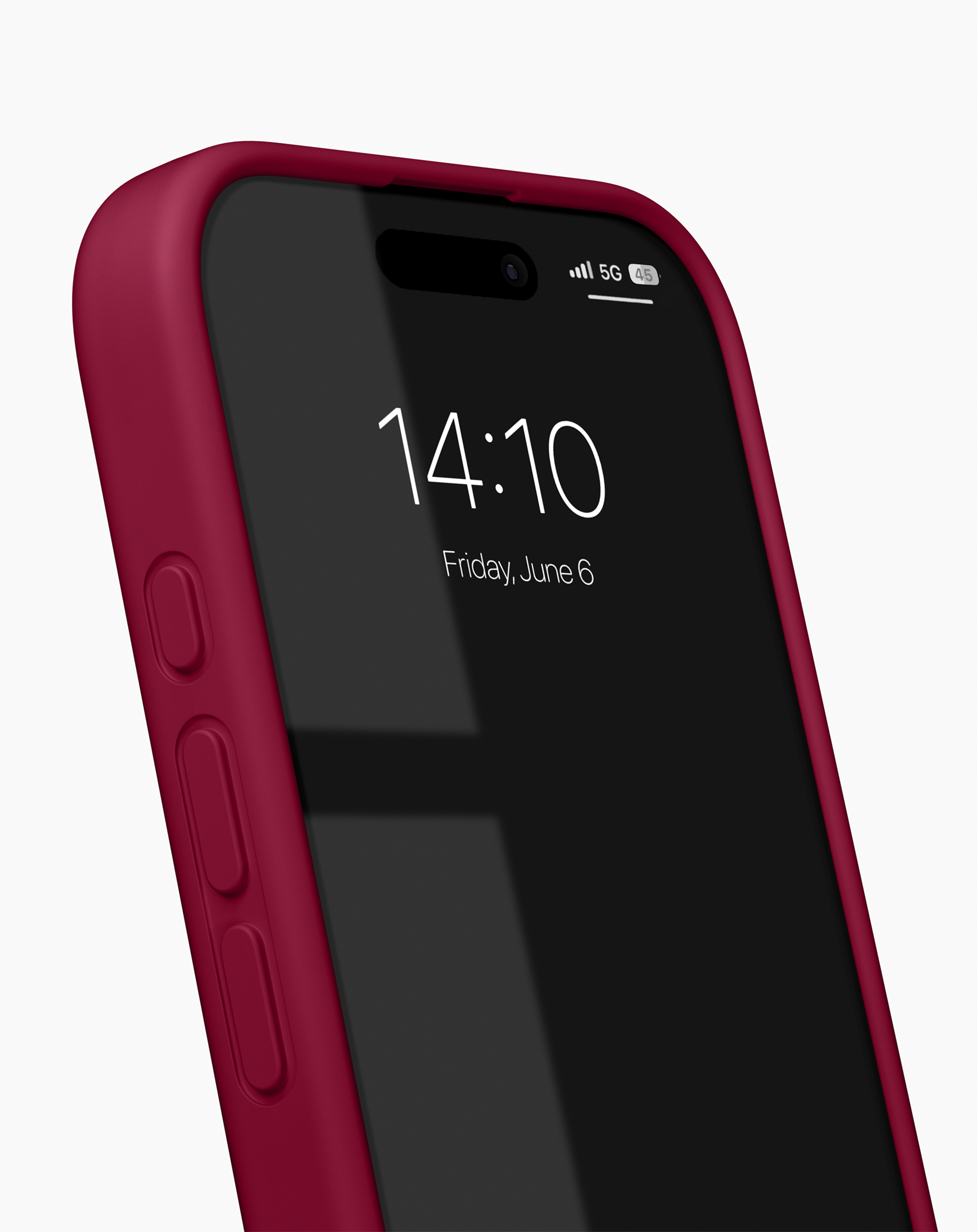 iDeal of Sweden Silicone Case iPhone 16 Pro Cranberry – image 3