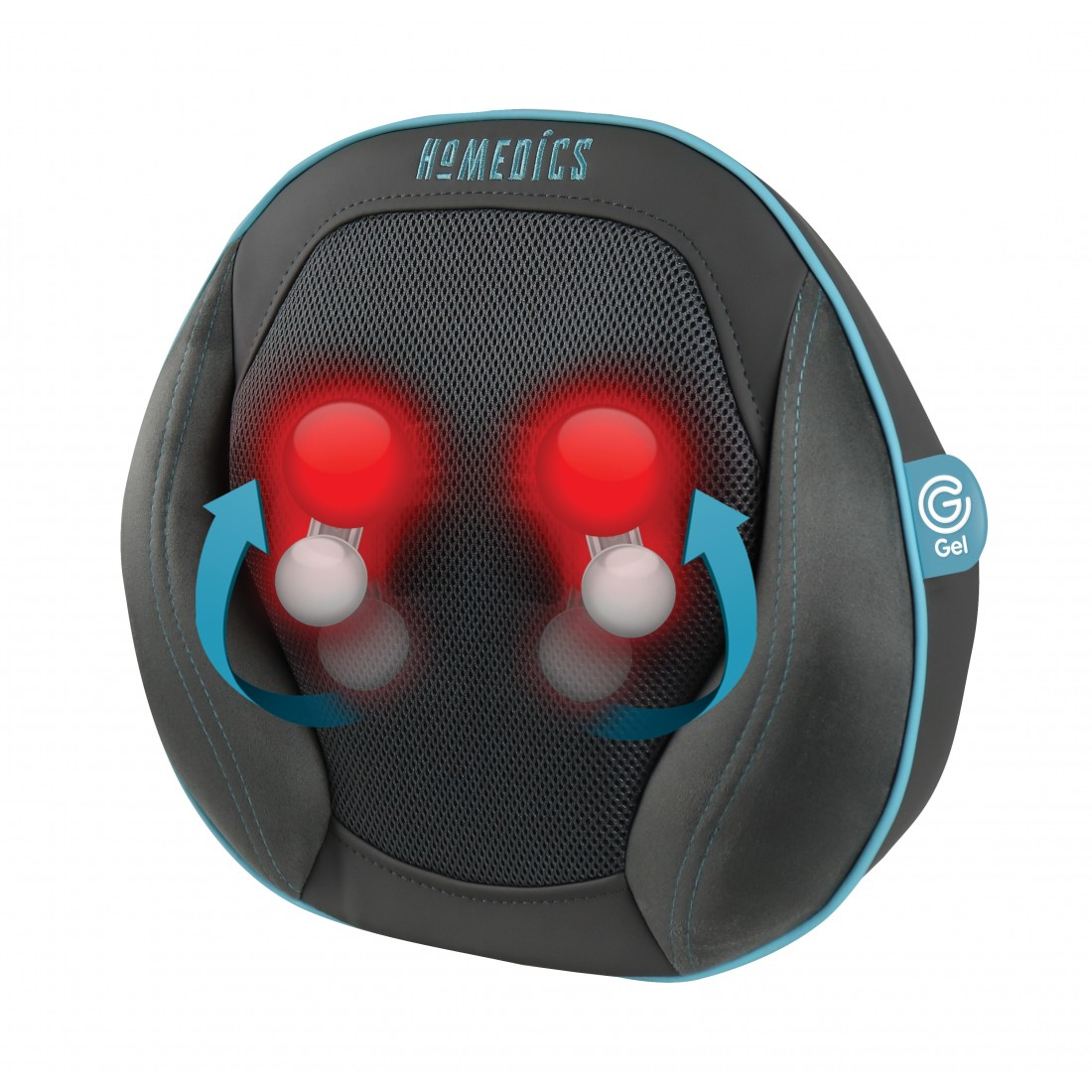 HoMedics SGP-1100H-EU massager Belt, Legs, Neck, Shoulders, Thighs Grey – image 3