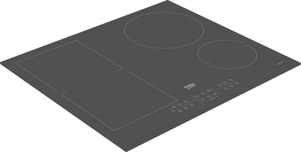 Beko HII64200FMTZG hob Grey Built-in – image 2