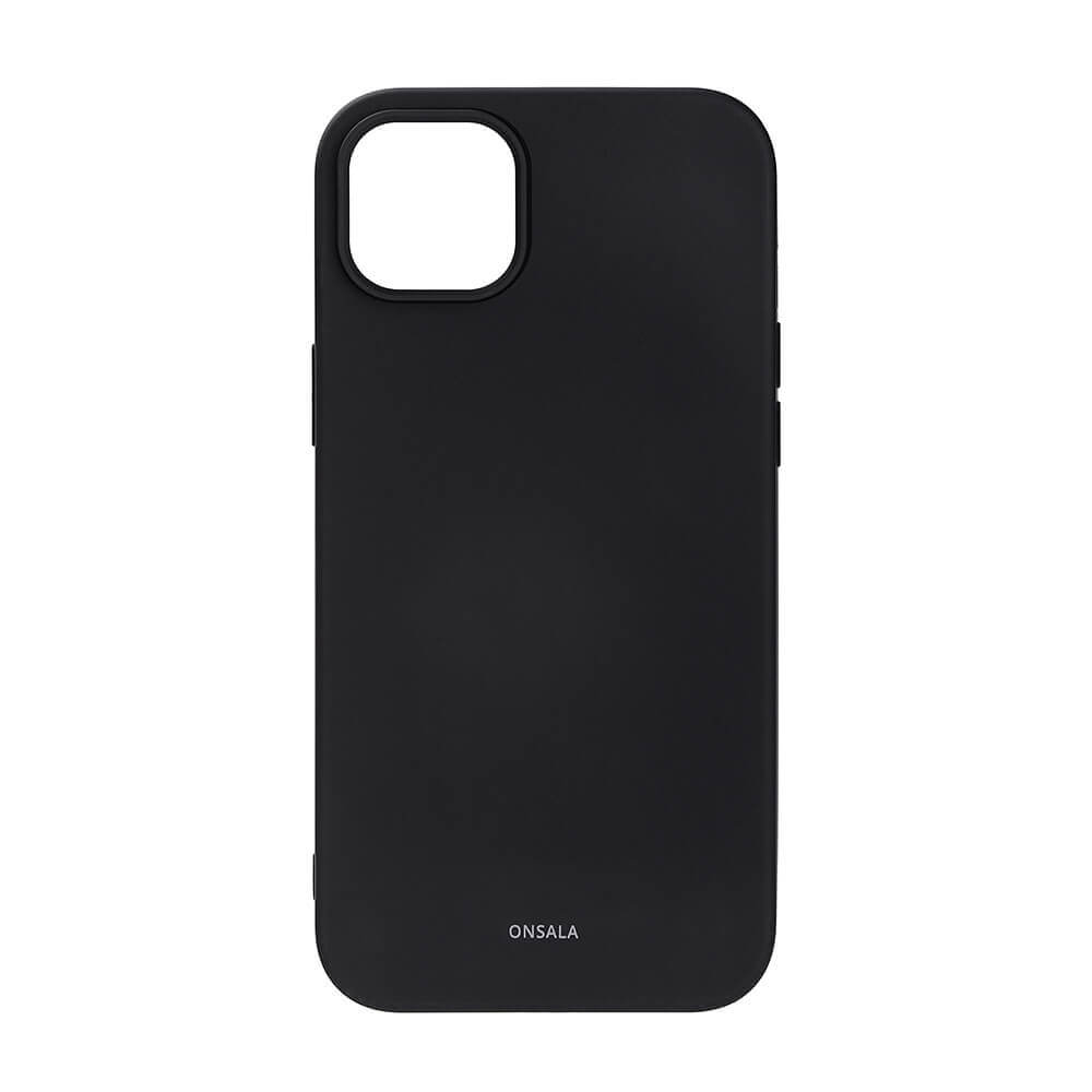 Onsala Phone Case Silicone Black - iPhone 14 Plus – image 1